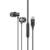 Гарнітура Promate Silken-C Black Гарнітура Promate Silken-C Black