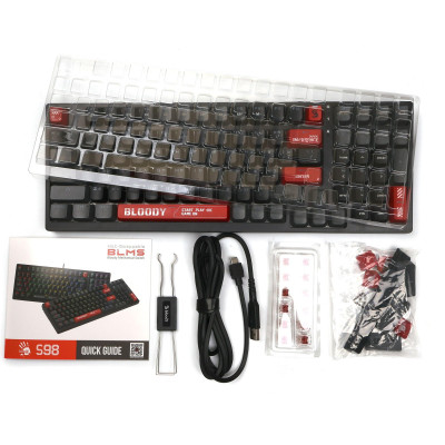 Клавіатура A4Tech S98 Bloody Red Клавіатура A4Tech S98 Bloody Red