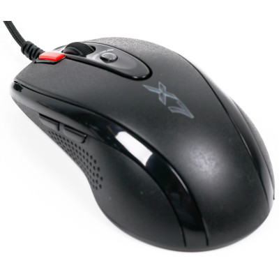 Миша A4Tech X-710BK Black USB + килимок A4Tech X7-200MP
