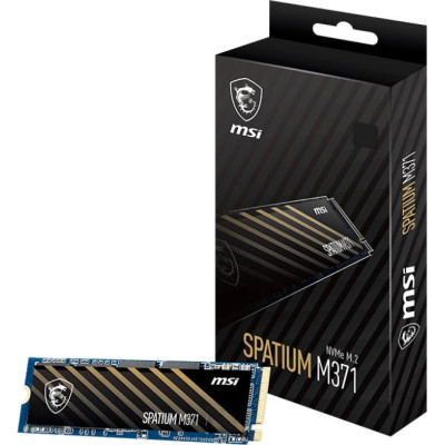 Накопичувач SSD  500GB MSI Spatium M371 M.2 2280 PCIe 3.0 x4 NVMe 3D NAND TLC (S78-440K160-P83)