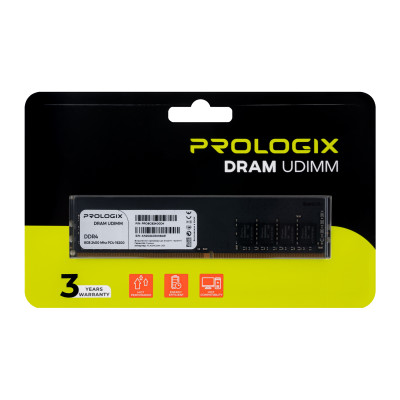 Модуль пам`ятi DDR4 8GB/2400 Prologix (PRO8GB2400D4) Модуль пам`ятi DDR4 8GB/2400 Prologix (PRO8GB2400D4)