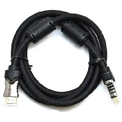 Кабель Gresso H3003 HDMI - HDMI (M/M), 2 ферити, обплетення, 3 м, круглий (2000700002173) Кабель Gresso H3003 HDMI - HDMI (M/M), 2 ферити, обплетення, 3 м, круглий (2000700002173)