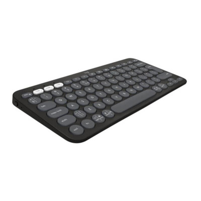 Клавiатура бездротова Logitech Pebble Keys 2 K380s Graphite (920-011851)