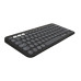 Клавiатура бездротова Logitech Pebble Keys 2 K380s Graphite (920-011851)