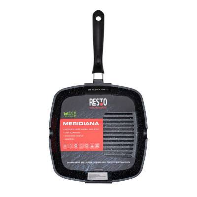 Сковорода гриль Resto Meridiana 28 см (93406) Сковорода гриль Resto Meridiana 28 см (93406)