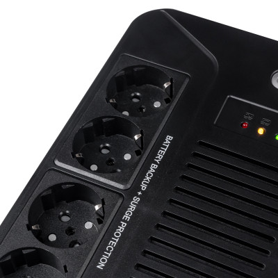 Джерело безперебійного живлення Prologix 650 (PLP650VA8LED) Джерело безперебійного живлення Prologix 650 (PLP650VA8LED)