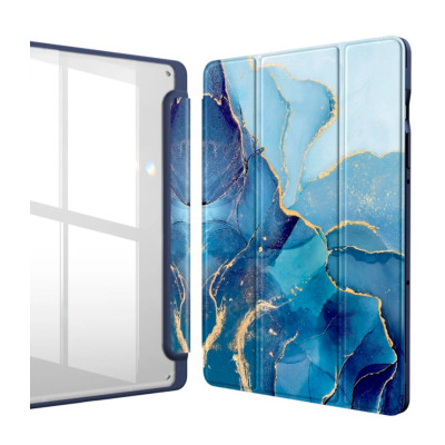 Чохол-книжка BeCover Soft Edge TPU для Xiaomi Redmi Pad SE 8.7 Blue Marble (712572)