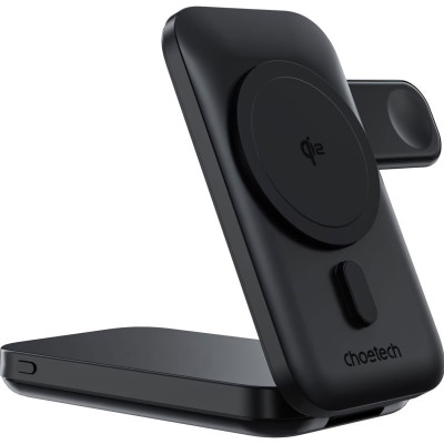 Універсальна мобільна батарея Choetech Magnetic 10000mAh Qi-2 15W Black (B750-CCBK) Універсальна мобільна батарея Choetech Magnetic 10000mAh Qi-2 15W Black (B750-CCBK)