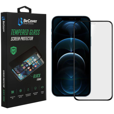 Захисне скло BeCover для Apple iPhone 13 Mini Black (706665) Захисне скло BeCover для Apple iPhone 13 Mini Black (706665)