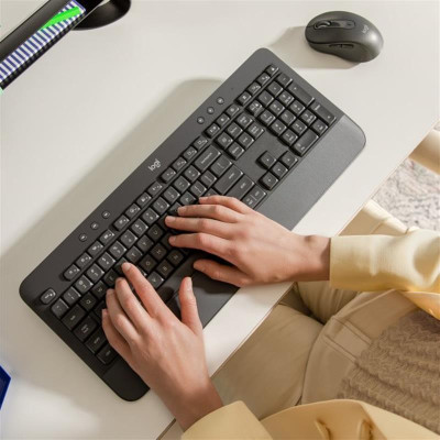 Клавиатура беспроводная  Logitech Signature K650 US Graphite USB (920-010945)
