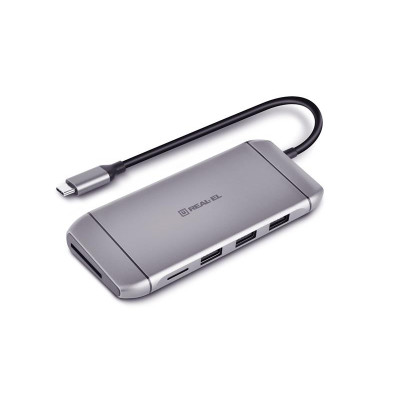 USB-хаб REAL-EL CQ-900 3 ports USB-хаб REAL-EL CQ-900 3 ports
