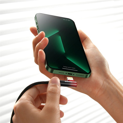 Кабель Baseus MVP 2 USB Type-C - Lightning (M/M), 20W, 1 м Black/Red (CAVP000220) Кабель Baseus MVP 2 USB Type-C - Lightning (M/M), 20W, 1 м Black/Red (CAVP000220)