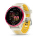 Смарт-годинник Garmin Forerunner 570 42mm Raspberry with Mango/Translucent Bone with Silver Buckle (010-02970-42)