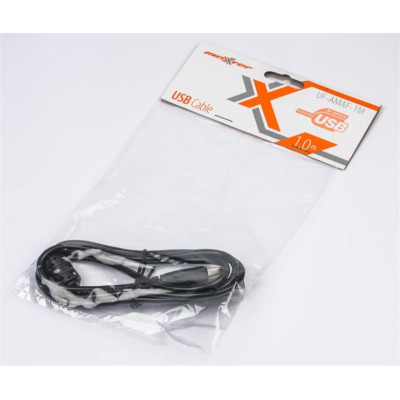 Кабель Maxxter (UF-AMAF-6) USB 2.0 AM - USB 2.0 AF, 1.8м, феритовий фільтр Кабель Maxxter (UF-AMAF-6) USB 2.0 AM - USB 2.0 AF, 1.8м, феритовий фільтр