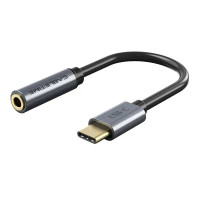 Кабель Cabletime USB Type-C - Audio 3.5 мм (M/F), 0.15 м, Black (CPA6G) Кабель Cabletime USB Type-C - Audio 3.5 мм (M/F), 0.15 м, Black (CPA6G)