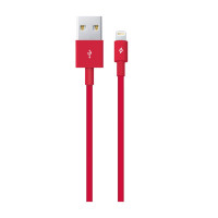 Кабель Ttec USB - Lightning (M/M), 1 м, Red (2DK7508K) Кабель Ttec USB - Lightning (M/M), 1 м, Red (2DK7508K)