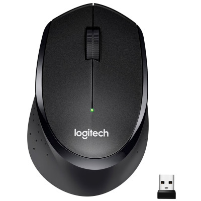 Миша бездротова Logitech M330 Silent Plus Black (910-004909) Миша бездротова Logitech M330 Silent Plus Black (910-004909)