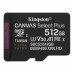 Карта пам`яті MicroSDXC 512GB UHS-I Class 10 Kingston Canvas Select Plus R150MB/s (SDCS3/512GBSP)