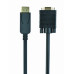 Кабель Cablexpert DisplayPort - VGA (M/M), 1.8 м, чорний (CCP-DPM-VGAM-6) пакет Кабель Cablexpert DisplayPort - VGA (M/M), 1.8 м, чорний (CCP-DPM-VGAM-6) пакет