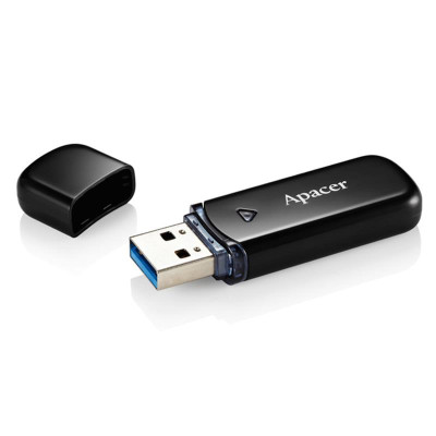 Флеш-накопичувач USB3.2 32GB Apacer AH355 Black (AP32GAH355B-1) Флеш-накопичувач USB3.2 32GB Apacer AH355 Black (AP32GAH355B-1)
