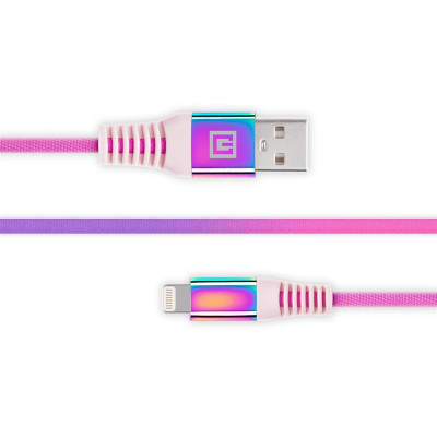 Кабель REAL-EL USB - Lightning (M/M), 1 м, Rainbow (EL123500051) Кабель REAL-EL USB - Lightning (M/M), 1 м, Rainbow (EL123500051)