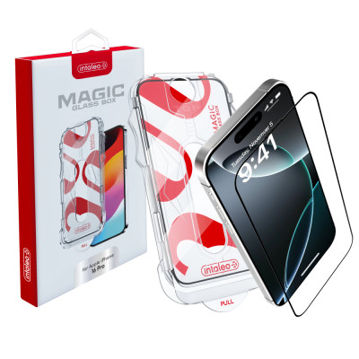 Захисне скло Intaleo з аплікатором Intaleo MagicBox для Apple iPhone 16 Pro Black (4820266742911) Захисне скло Intaleo з аплікатором Intaleo MagicBox для Apple iPhone 16 Pro Black (4820266742911)