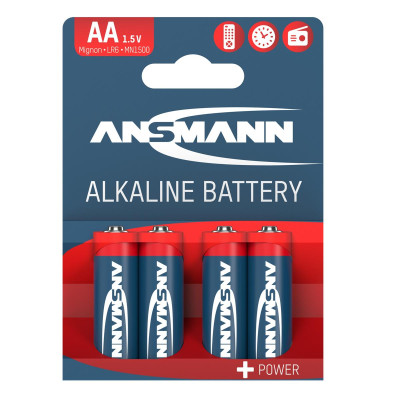 Батарейка Ansmann AA/LR06 BL 4шт Батарейка Ansmann AA/LR06 BL 4шт