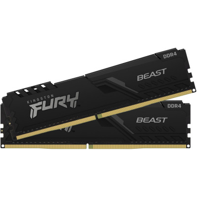 Модуль пам`ятi DDR4 2x16GB/3200 Kingston Fury Beast Black (KF432C16BB1K2/32) Модуль пам`ятi DDR4 2x16GB/3200 Kingston Fury Beast Black (KF432C16BB1K2/32)