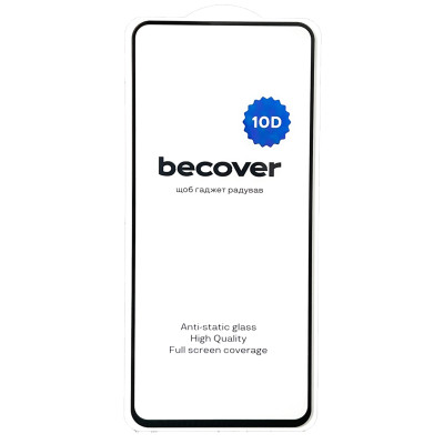 Захисне скло BeCover для Infinix Hot 40i (X6528B) 10D Black (711813) Захисне скло BeCover для Infinix Hot 40i (X6528B) 10D Black (711813)