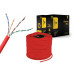 Кабель вита пара Cablexpert (UPC-5004E-SOL-R) CAT5e, алюміній під міддю (CCA з AWG24), неекранований, червоний, 305м Кабель вита пара Cablexpert (UPC-5004E-SOL-R) CAT5e, алюміній під міддю (CCA з AWG24), неекранований, червоний, 305м