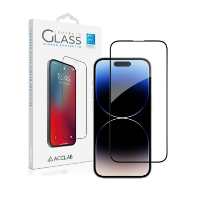Захисне скло ACCLAB Full Glue для Apple iPhone 14 Pro Black (1283126541971) Захисне скло ACCLAB Full Glue для Apple iPhone 14 Pro Black (1283126541971)