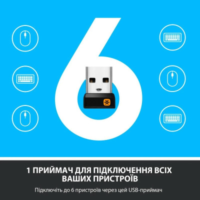 Миша бездротова Logitech M325s Dark Silver (910-006812) Миша бездротова Logitech M325s Dark Silver (910-006812)