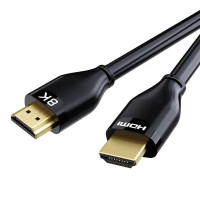 Кабель Cabletime HDMI - HDMI V 2.1 (M/M), 2 м, Black (CH12L) Кабель Cabletime HDMI - HDMI V 2.1 (M/M), 2 м, Black (CH12L)