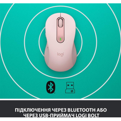 Миша бездротова Logitech Signature M650 Rose (910-006254) Миша бездротова Logitech Signature M650 Rose (910-006254)