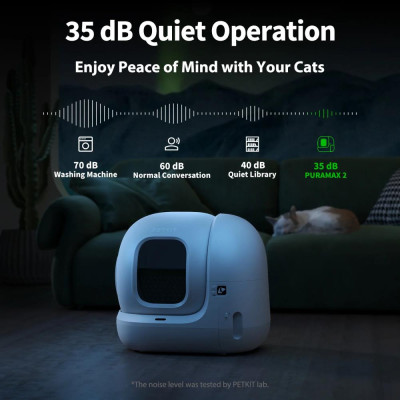 Смарт-лоток Petkit Pura Max 2 Self-Cleaning Cat Litter Box (P9902) Смарт-лоток Petkit Pura Max 2 Self-Cleaning Cat Litter Box (P9902)