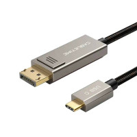 Кабель Cabletime USB Type-C - DisplayPort (M/M), 2 м, Black (CC23H) Кабель Cabletime USB Type-C - DisplayPort (M/M), 2 м, Black (CC23H)