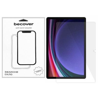 Захисне скло BeCover для Samsung Galaxy Tab S10+ (SM-X820/SM-X826)/S9+ (SM-X810/SM-X816) 12.4