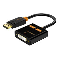 Адаптер Сabletime DisplayPort - DVI (M/F), 0.2 м, Black (CP24B) Адаптер Сabletime DisplayPort - DVI (M/F), 0.2 м, Black (CP24B)