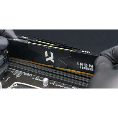 Модуль пам`ятi DDR5 2x16GB/6400 Goodram IRDM Black (IR-6400D564L32S/32GDC) Модуль пам`ятi DDR5 2x16GB/6400 Goodram IRDM Black (IR-6400D564L32S/32GDC)