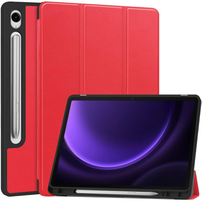 Чохол-книжка BeCover Flexible TPU Mate для Samsung Galaxy Tab S9 (SM-X710/SM-X716)/S9 FE (SM-X510/SM-X516B) Red (712531) Чохол-книжка BeCover Flexible TPU Mate для Samsung Galaxy Tab S9 (SM-X710/SM-X716)/S9 FE (SM-X510/SM-X516B) Red (712531)