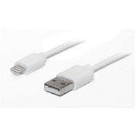 Кабель REAL-EL USB - Lightning (M/M), 1 м, білий (EL123500033) Кабель REAL-EL USB - Lightning (M/M), 1 м, білий (EL123500033)