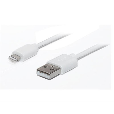 Кабель REAL-EL USB - Lightning (M/M), 1 м, білий (EL123500033) Кабель REAL-EL USB - Lightning (M/M), 1 м, білий (EL123500033)