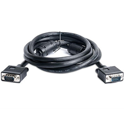 Кабель REAL-EL Pro VGA - VGA (M/M), 1.8 м, чорний (EL123500043) пакет Кабель REAL-EL Pro VGA - VGA (M/M), 1.8 м, чорний (EL123500043) пакет