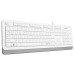 Клавіатура A4Tech FK10 Ukr White