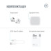 Bluetooth-гарнiтура Piko TWS-MiniJack White (1283126583407)