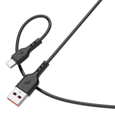 Кабель SkyDolphin S66V USB - micro USB (M/M), 1 м, Black (SDUSB-000652) Кабель SkyDolphin S66V USB - micro USB (M/M), 1 м, Black (SDUSB-000652)