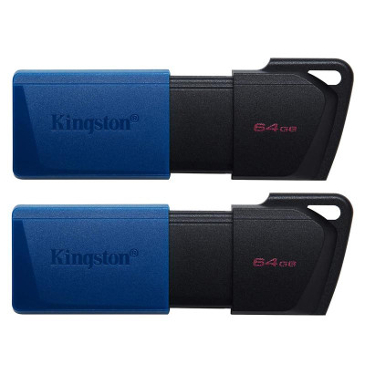 Флеш-накопичувач USB3.2 2x64GB Kingston DataTraveler Exodia M Black/Blue (DTXM/64GB-2P) Флеш-накопичувач USB3.2 2x64GB Kingston DataTraveler Exodia M Black/Blue (DTXM/64GB-2P)