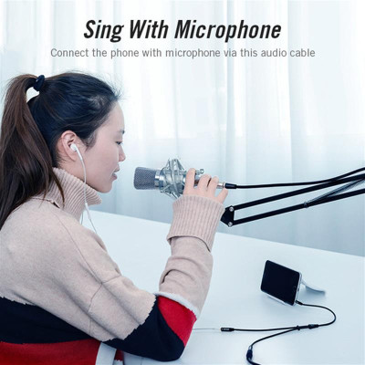 Кабель Vention Audio 3.5 mm M - 2х3.5 mm F, 0.3 m, Black (BBVBY) Кабель Vention Audio 3.5 mm M - 2х3.5 mm F, 0.3 m, Black (BBVBY)