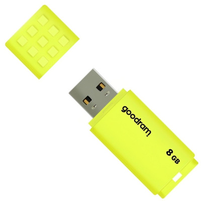 Флеш-накопичувач USB2.0 8GB Goodram UME2 Yellow (UME2-0080Y0R11) Флеш-накопичувач USB2.0 8GB Goodram UME2 Yellow (UME2-0080Y0R11)