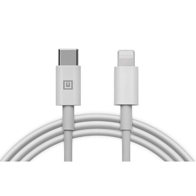 Кабель REAL-EL USB Type-C - Lightning (M/M), 2 м, White (EL123500058) Кабель REAL-EL USB Type-C - Lightning (M/M), 2 м, White (EL123500058)